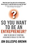 So You Want To Be An Entrepreneur: How to decide if starting a business is really for you