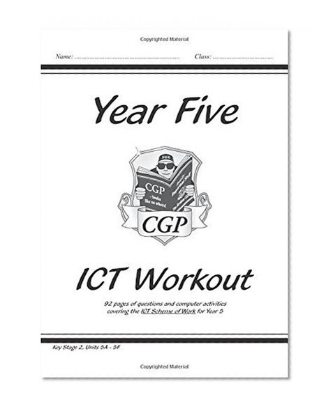 Book Cover KS2 ICT Workout Book - Year 5