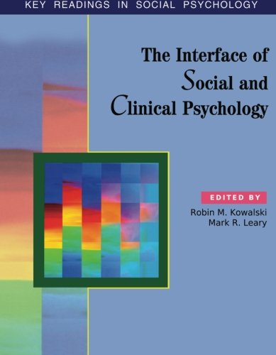 Book Cover The Interface of Social and Clinical Psychology: Key Readings (Key Readings in Social Psychology)