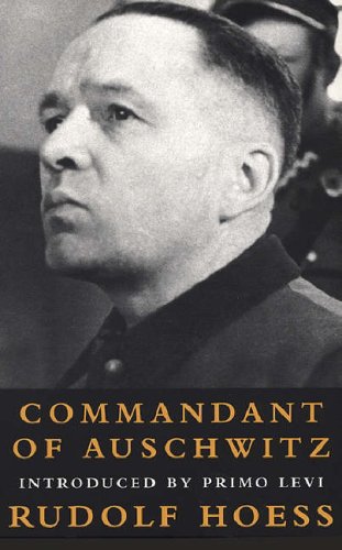 Book Cover Commandant of Auschwitz : The Autobiography of Rudolf Hoess