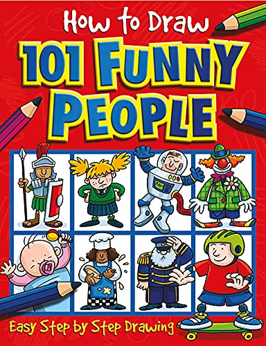 Book Cover How to Draw 101 Funny People (How to Draw)