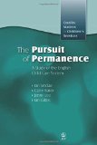The Pursuit of Permanence: A Study of the English Child Care System (Quality Matters in Children's Services)