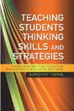 Teaching Students Thinking Skills and Strategies: A Framework for Cognitive Education in Inclusive Settings