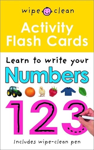Book Cover Activity Flash Cards 123 (Wipe-Clean) by Roger Priddy (2009-06-08)
