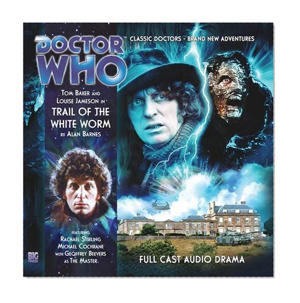 Book Cover Trail of the White Worm (Doctor Who: The Fourth Doctor Adventures)