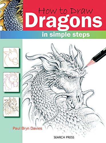 Book Cover Search Press Books-How To Draw Dragons