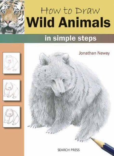 Book Cover How to Draw Wild Animals in Simple Steps