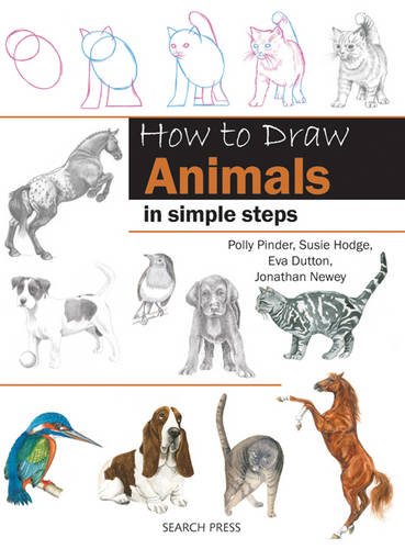 Book Cover How to Draw Animals in Simple Steps