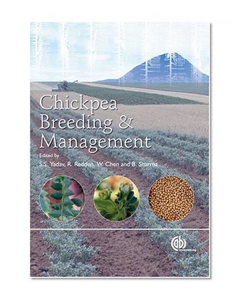 Book Cover Chickpea Breeding and Management (Cabi Publishing)