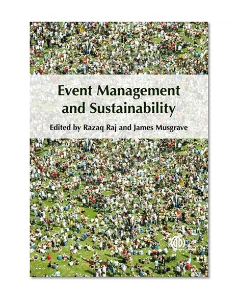Book Cover Event Management and Sustainability