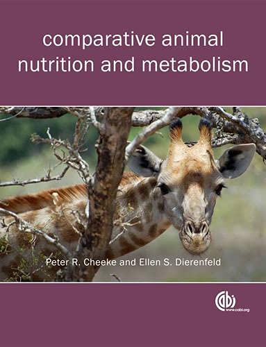Book Cover Comparative Animal Nutrition and Metabolism
