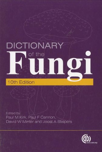 Book Cover Dictionary of the Fungi