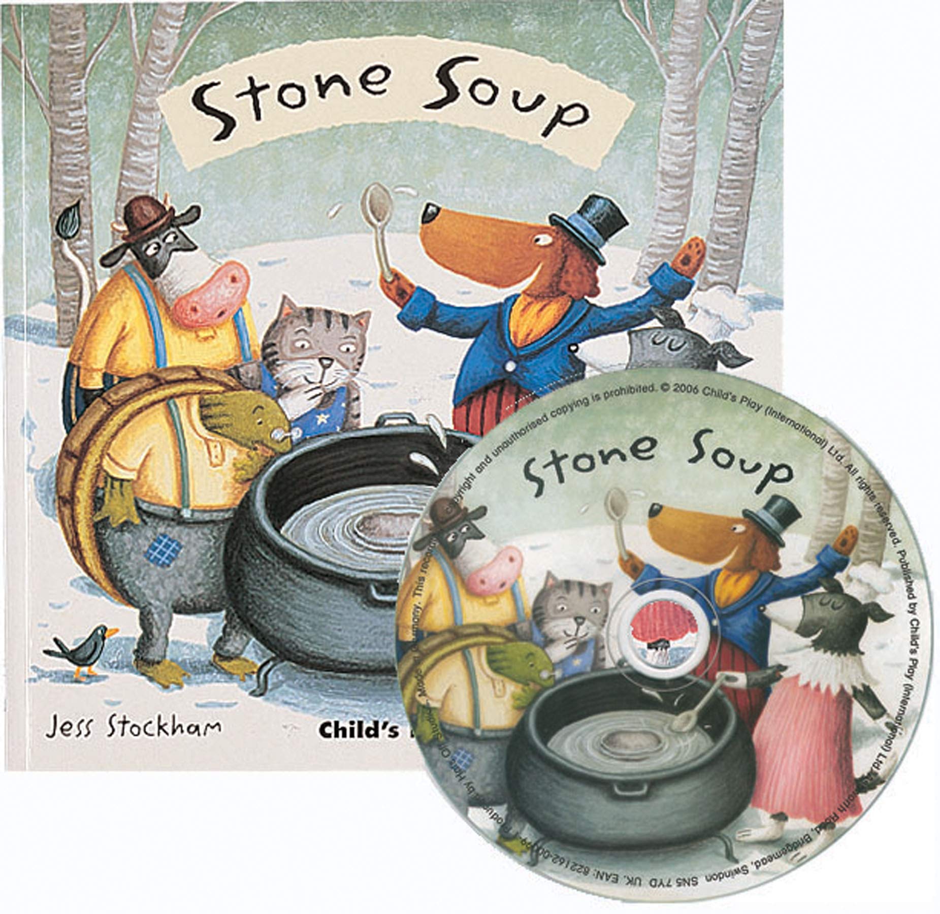 Book Cover Stone Soup (Flip-Up Fairy Tales)