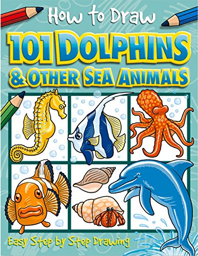 Book Cover How to Draw 101 Dolphins