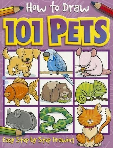 Book Cover How to Draw 101 Pets