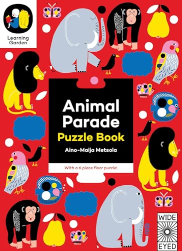 Book Cover Animal Parade: Puzzle Book - With a 6 piece floor puzzle! (The Learning Garden)