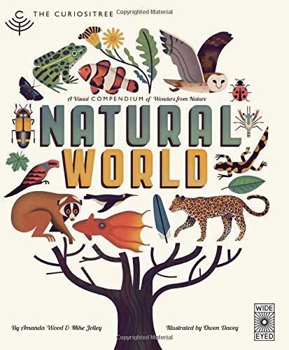 Book Cover Curiositree: Natural World: A Visual Compendium of Wonders from Nature - Jacket unfolds into a huge wall poster!