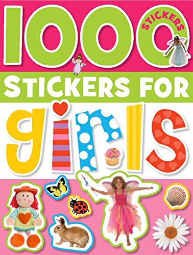 Book Cover 1000 Stickers for Girls