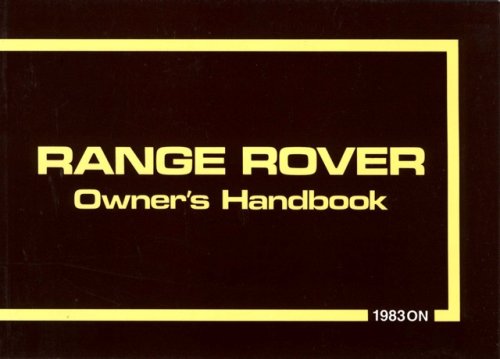 Range Rover Hndbk 1983-85 (Official Handbooks)