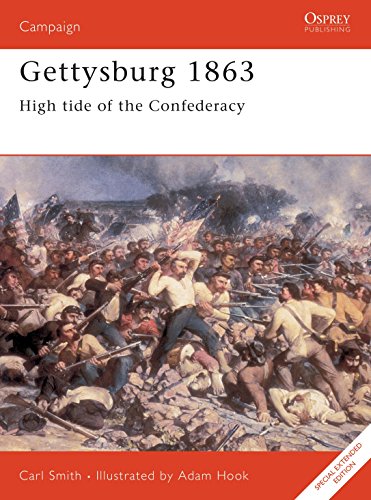 Book Cover Gettysburg 1863: High tide of the Confederacy (Campaign)