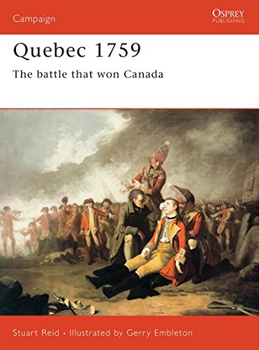 Book Cover Quebec 1759: The battle that won Canada (Campaign)