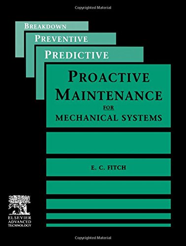 Proactive Maintenance for Mechanical Systems (Dr. E.C. Fitch technology transfer series)