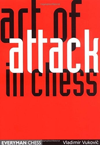 Book Cover Art of Attack in Chess