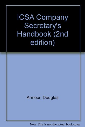 The ICSA Company Secretary's Handbook