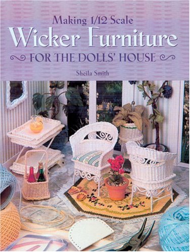 Book Cover Making 1/12 Scale Wicker Furniture for the Dolls' House