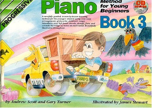 Book Cover YOUNG BEGINNER PIANO METHOD BOOK 3 BK/CD (Progressive Young Beginners)