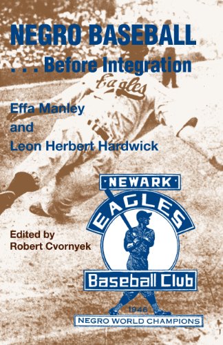Negro Baseball...before Integration