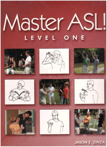 Book Cover Master ASL - Level One (with DVD)