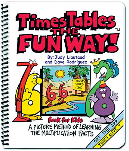 Book Cover Times Tables the Fun Way Book for Kids: A Picture Method of Learning the Multiplication Facts