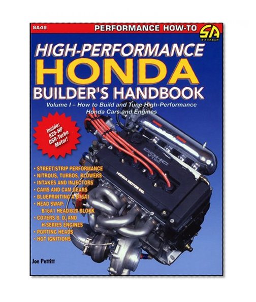 Book Cover High Performance Honda Builders Handbook (S-A Design)
