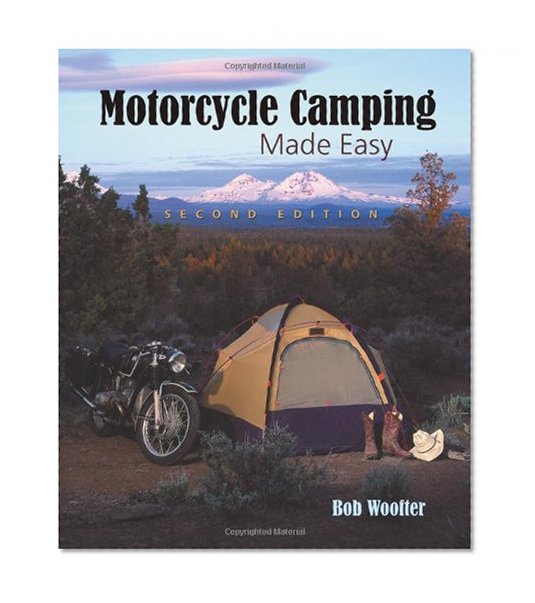 Book Cover Motorcycle Camping Made Easy