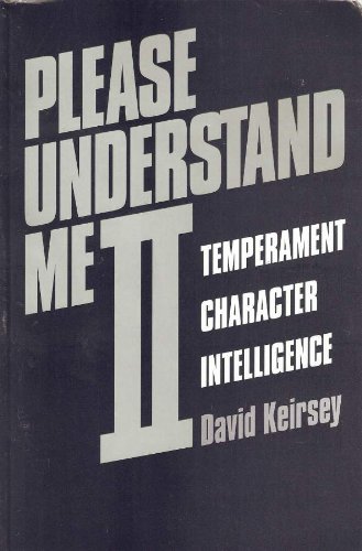 Book Cover Please Understand Me II: Temperament, Character, Intelligence