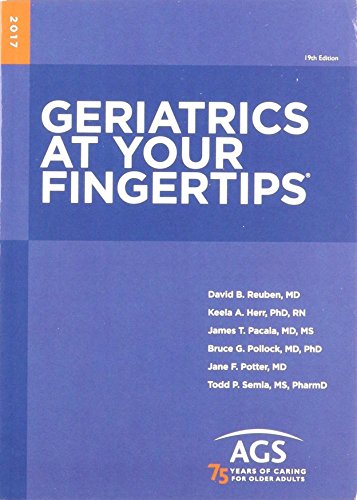 Book Cover Geriatrics at Your Fingertips 2017