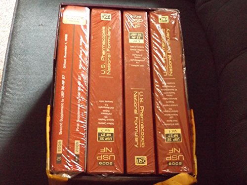 Usp 32- Nf 27 2009, 3 Vol. Set (U.S. Pharmacopoeia: National Formulary)