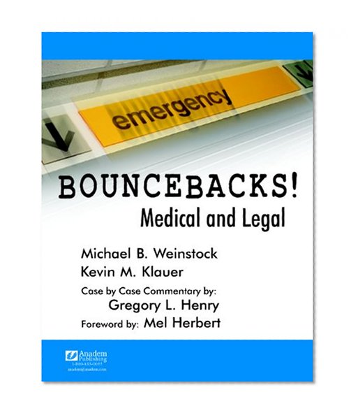 Book Cover Bouncebacks! Medical and Legal