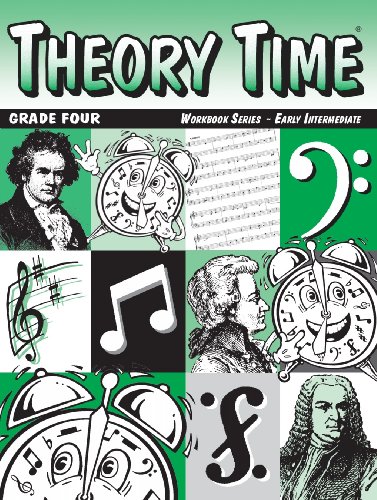 Book Cover Theory Time: Workbook Series - Grade Four Early Intermediate