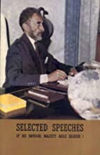 Book Cover Selected Speeches of Haile Selassie