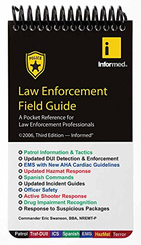 Book Cover Law Enforcement Field Guide