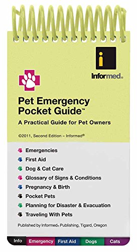 Book Cover Pet Emergency Pocket Guide