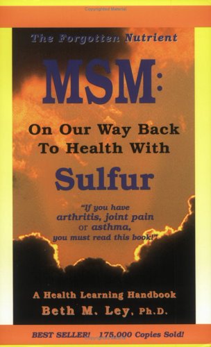 Book Cover MSM: On Our Way Back to Health with Sulfur