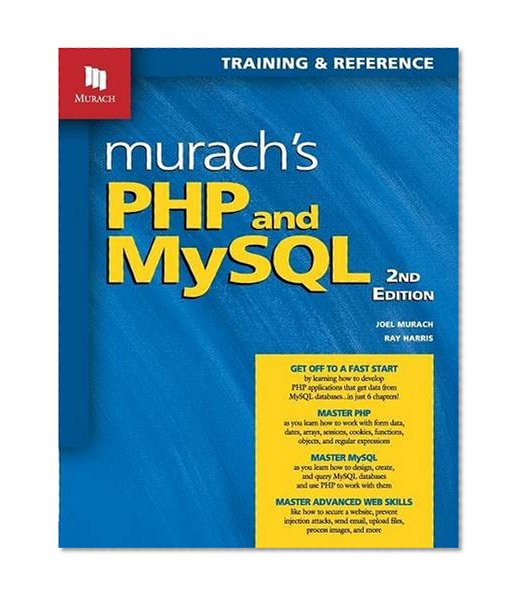 Book Cover Murach's PHP and MySQL, 2nd Edition