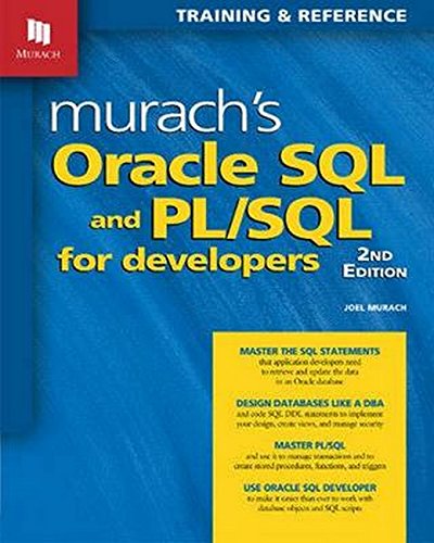 Book Cover Murach's Oracle SQL and PL/SQL for Developers, 2nd Edition