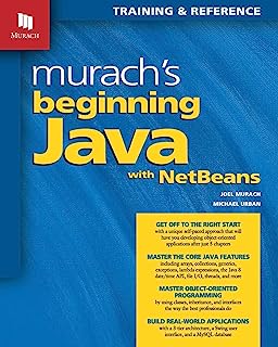 Book Cover Murach's Beginning Java with NetBeans