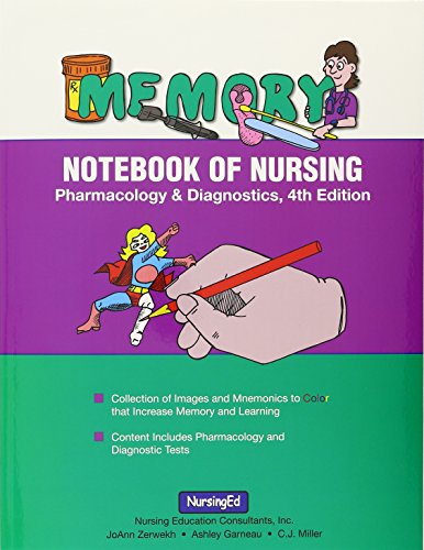 Book Cover Memory Notebook of Nursing: Pharmacology and Diagnostics