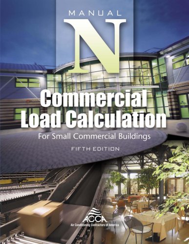 Book Cover Commercial Load Calculation for Small Commercial Buildings, Manual N®