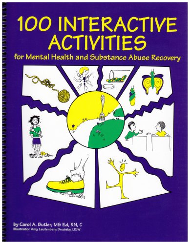 Book Cover 100 Interactive Activities for Mental Health and Substance Abuse Recovery